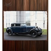 Металлическая табличка Delage DMN Faux Cabriolet